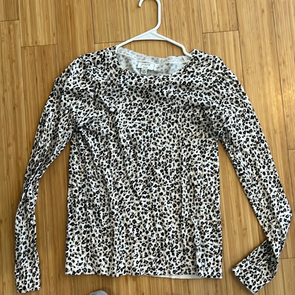 Leopard print sweater